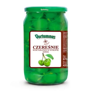 Czereśnie koktajlowe zielone Vortumnus 870g