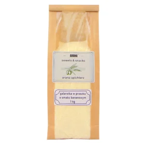 Galaretka bananowa w proszku 1kg