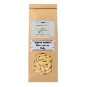Migdały blanszowane całe 500g