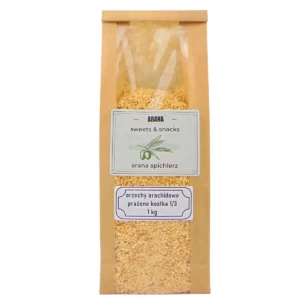 Orzechy arachidowe prażone kostka 1/3 1kg