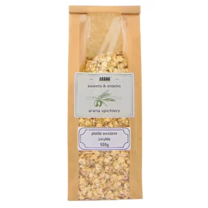 Płatki owsiane naturalne 500g