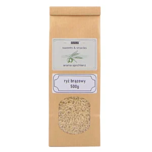 Ryż brązowy naturalny 500g