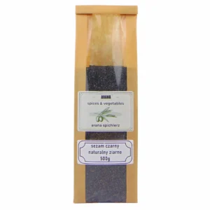 Sezam czarny ziarno 500g