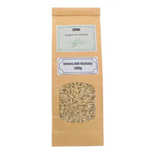 Słonecznik łuskany ziarno 500g