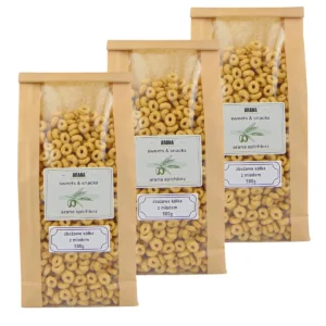 Miodowe kółeczka zbożowe 500g x3