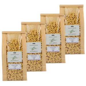 Miodowe kółeczka zbożowe 500g x4