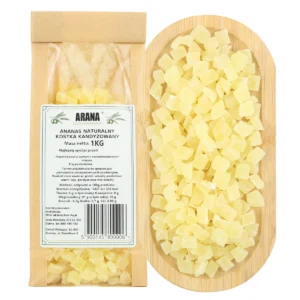 Ananas naturalny kandyzowany kostka 1kg