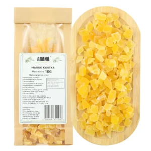 Mango suszone z dodatkiem cukru kostka 1kg