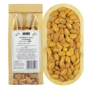 Migdały całe łuskane 1kg