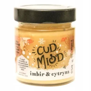 Cud miód z cytryną i imbirem Bartnik Sądecki 250g