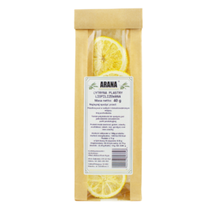 Cytryna liofilizowana plastry 40g