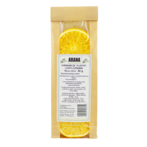 Pomarańcza liofilizowana plastry 40g