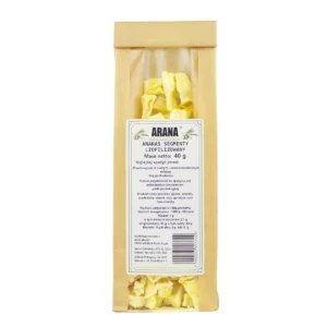 Ananas liofilizowany segmenty 40g