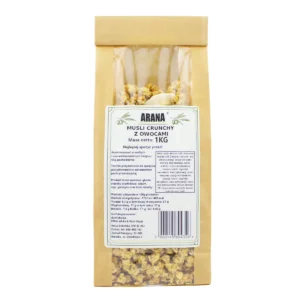 Musli crunchy z owocami 1kg