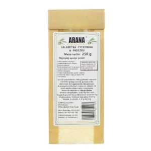 Galaretka cytrynowa w proszku 250g