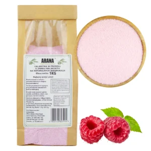 Galaretka malinowa naturalna 1kg