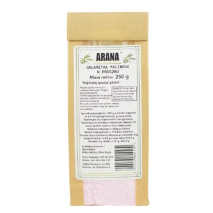 Galaretka malinowa w proszku 250g