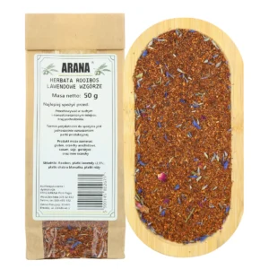 Herbata Rooibos z lawendą Lawendowe Wzgórze 50g