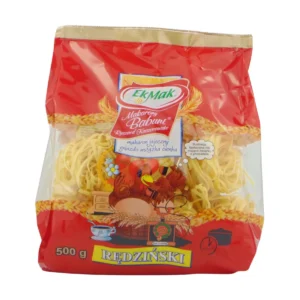 Makaron jajeczny gniazda wstążka cienka 500g