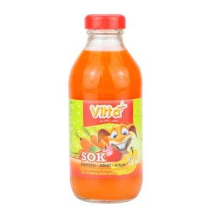 Sok owocowy marchew-jabłko-banan Vitta Plus 330 ml