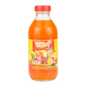 Sok owocowy marchew-jabłko-brzoskwinia Vitta Plus 330 ml