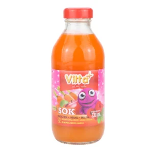 Sok owocowy marchew-jabłko-malina Vitta Plus 330 ml