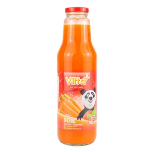 Sok owocowy marchew-truskawka Vitta Plus 750 ml